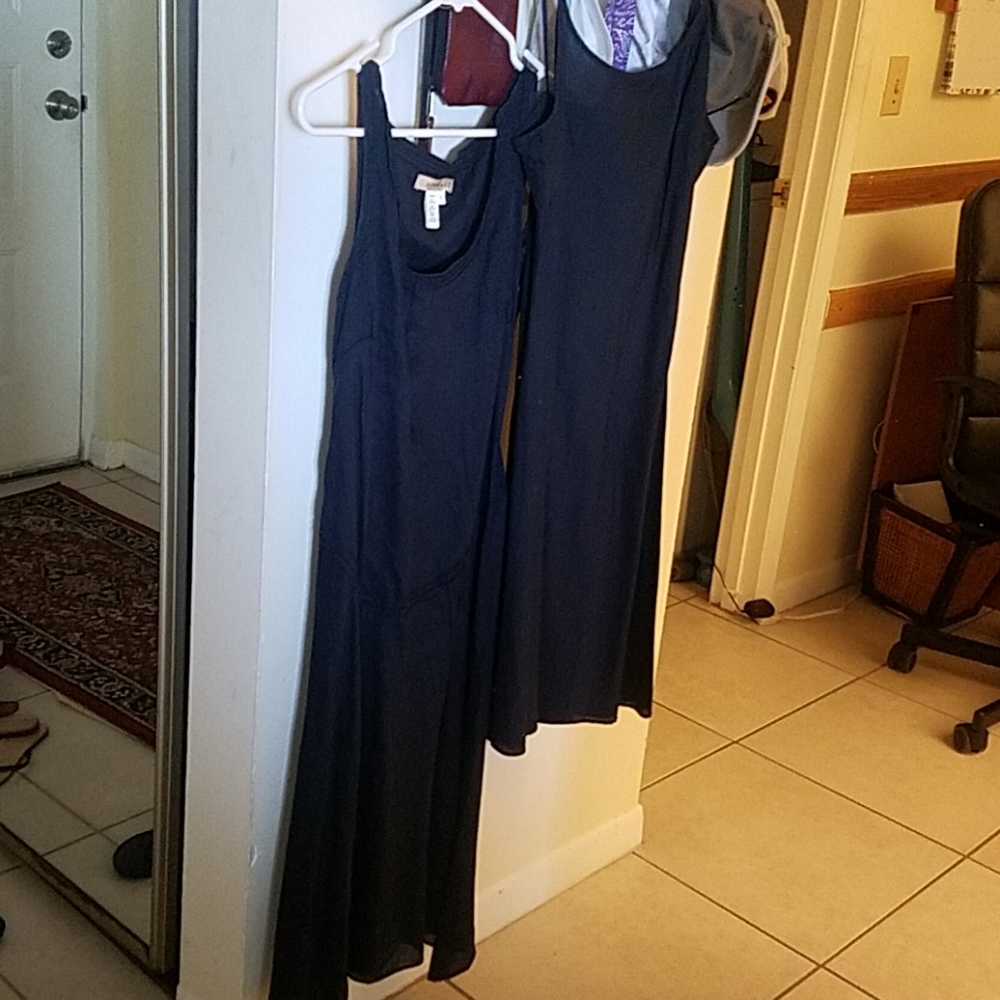 Max studio dress with slip